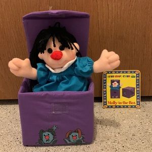 1997 “Molly-in-the-Box” The Big Comfy Couch Toy
